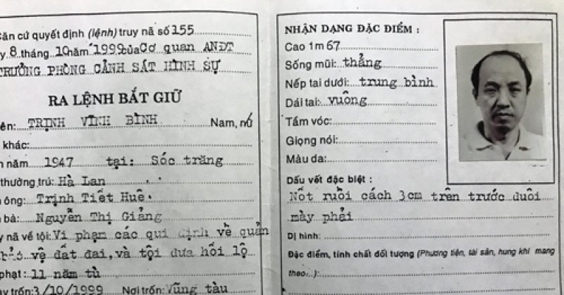 Vụ kiện Trịnh Vĩnh Bình: Trịnh Vĩnh Bình kiện Chính phủ Việt Nam